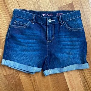 The Children's Place Blue Denim Shorts